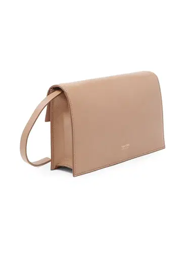 Tom Ford Women's Mini Aube Leather Shoulder Clutch - Rhum | Thumbnail 2 Tom Ford Women's Mini Aube Leather Shoulder Clutch - Rhum | Thumbnail 2