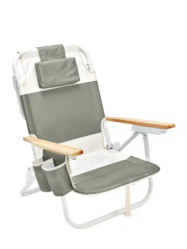Sunnylife Deluxe Beach Chair - Green | Thumbnail 1 Sunnylife Deluxe Beach Chair - Green | Thumbnail 1