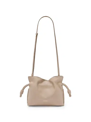 LOEWE Women's Flamenco Mini Leather Clutch - Sand | Thumbnail 5 LOEWE Women's Flamenco Mini Leather Clutch - Sand | Thumbnail 5