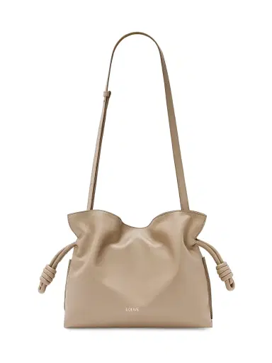 LOEWE Women's Flamenco Medium Leather Clutch - Sand | Thumbnail 5 LOEWE Women's Flamenco Medium Leather Clutch - Sand | Thumbnail 5
