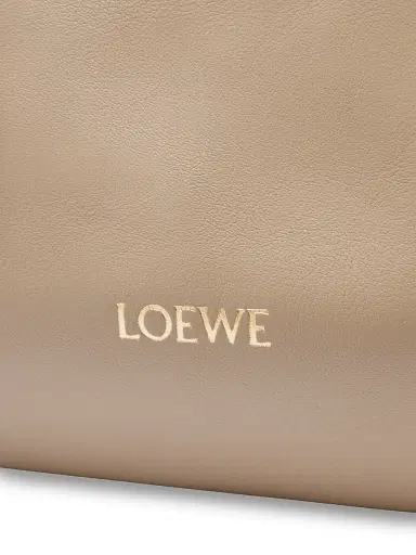 LOEWE Women's Flamenco Medium Leather Clutch - Sand | Thumbnail 7 LOEWE Women's Flamenco Medium Leather Clutch - Sand | Thumbnail 7