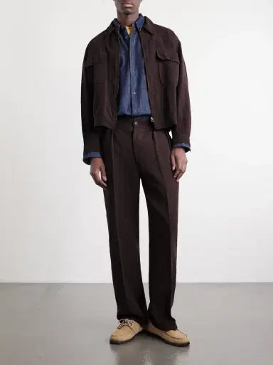 Kaptain Sunshine Straight-Leg Cotton and Linen-Blend Trousers | Thumbnail 2 Kaptain Sunshine Straight-Leg Cotton and Linen-Blend Trousers | Thumbnail 2