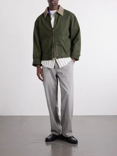 Aimé Leon Dore Corduroy-Trimmed Denim Jacket | Thumbnail 2 Aimé Leon Dore Corduroy-Trimmed Denim Jacket | Thumbnail 2