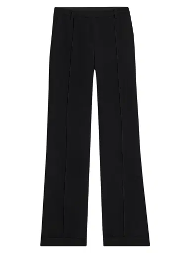 A.L.C. Women's Max Cuffed Wide-Leg Pants - Black | Thumbnail 1 A.L.C. Women's Max Cuffed Wide-Leg Pants - Black | Thumbnail 1