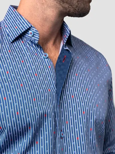 Maceoo Men's Fibonacci Stretch Shirt | Thumbnail 8 Maceoo Men's Fibonacci Stretch Shirt | Thumbnail 8