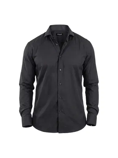Maceoo Men's Einstein Stretch Shirt - Black - Size XXXL | Thumbnail 1 Maceoo Men's Einstein Stretch Shirt - Black - Size XXXL | Thumbnail 1