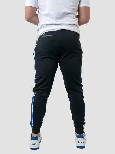 Maceoo Men's On-Track Jogger Pants - Black | Thumbnail 5 Maceoo Men's On-Track Jogger Pants - Black | Thumbnail 5