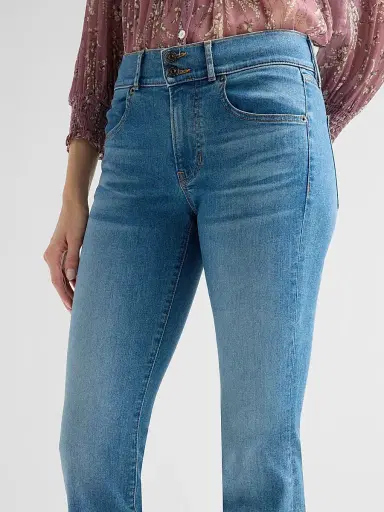 Veronica Beard Women's Beverly Mid-Rise Skinny Flare Jeans | Thumbnail 5 Veronica Beard Women's Beverly Mid-Rise Skinny Flare Jeans | Thumbnail 5