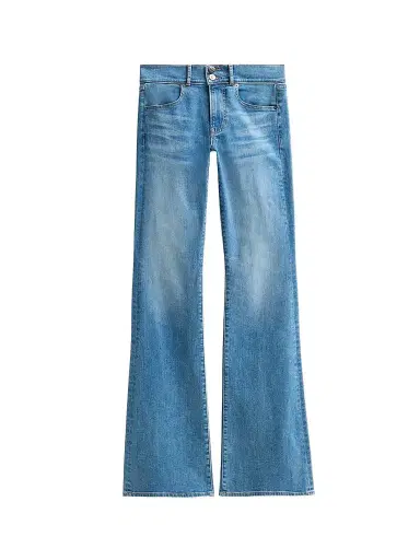 Veronica Beard Women's Beverly Mid-Rise Skinny Flare Jeans | Thumbnail 1 Veronica Beard Women's Beverly Mid-Rise Skinny Flare Jeans | Thumbnail 1