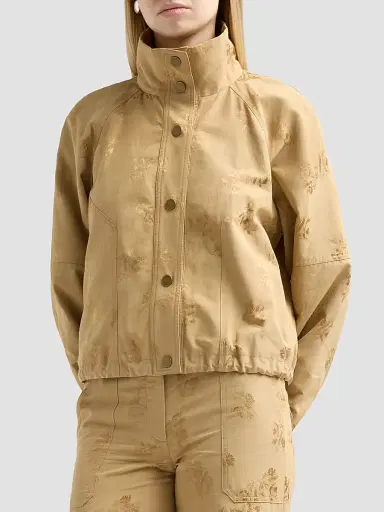 Veronica Beard Women's Ainsworth Paisley Cotton-Blend Jacket - Sand - Size XL | Thumbnail 4 Veronica Beard Women's Ainsworth Paisley Cotton-Blend Jacket - Sand - Size XL | Thumbnail 4
