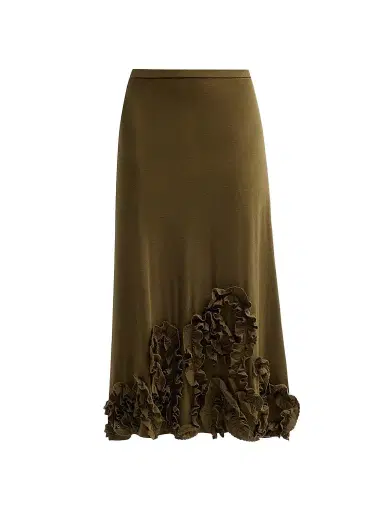 Ulla Johnson Women's Heloise Jersey Midi Skirt | Thumbnail 1 Ulla Johnson Women's Heloise Jersey Midi Skirt | Thumbnail 1