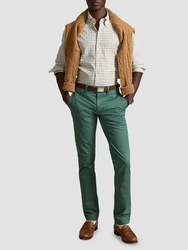 Polo Ralph Lauren Men's Tattersall Cotton Shirt | Thumbnail 2 Polo Ralph Lauren Men's Tattersall Cotton Shirt | Thumbnail 2