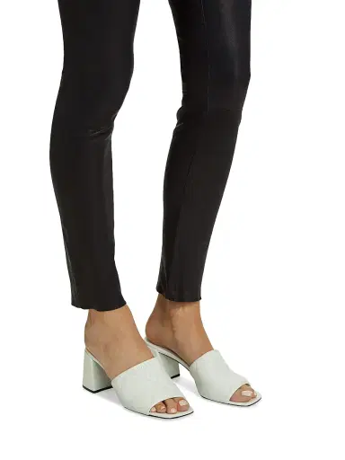 Sprwmn Women's Leather Ankle Leggings | Thumbnail 6 Sprwmn Women's Leather Ankle Leggings | Thumbnail 6
