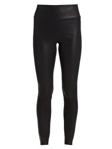 Sprwmn Women's Leather Ankle Leggings | Thumbnail 1 Sprwmn Women's Leather Ankle Leggings | Thumbnail 1