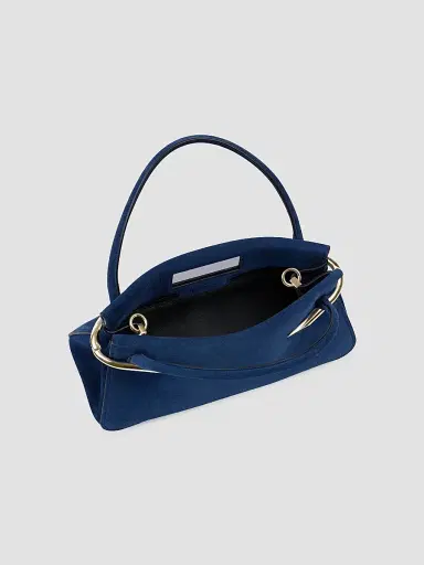 Givenchy Women's Medium Pinch Top Handle Bag in Suede Leather | Thumbnail 4 Givenchy Women's Medium Pinch Top Handle Bag in Suede Leather | Thumbnail 4