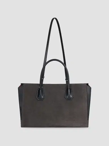 Givenchy Women's Medium Antigona Catchall Tote Bag in Suede | Thumbnail 3 Givenchy Women's Medium Antigona Catchall Tote Bag in Suede | Thumbnail 3
