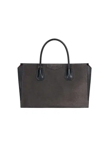 Givenchy Women's Medium Antigona Catchall Tote Bag in Suede | Thumbnail 1 Givenchy Women's Medium Antigona Catchall Tote Bag in Suede | Thumbnail 1