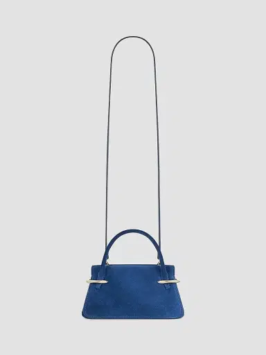 Givenchy Women's Mini Pinch Top Handle Bag in Suede Leather | Thumbnail 3 Givenchy Women's Mini Pinch Top Handle Bag in Suede Leather | Thumbnail 3