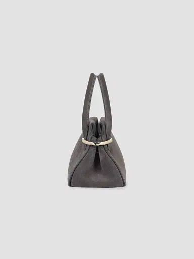 Givenchy Women's Mini Pinch Top Handle Bag in Suede Leather | Thumbnail 2 Givenchy Women's Mini Pinch Top Handle Bag in Suede Leather | Thumbnail 2