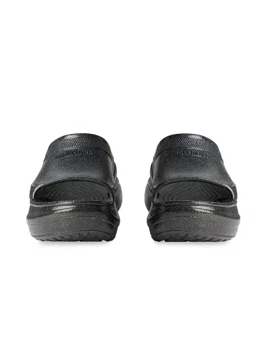 Balenciaga Women's Pool Crocs Slide Sandals - Black | Thumbnail 3 Balenciaga Women's Pool Crocs Slide Sandals - Black | Thumbnail 3