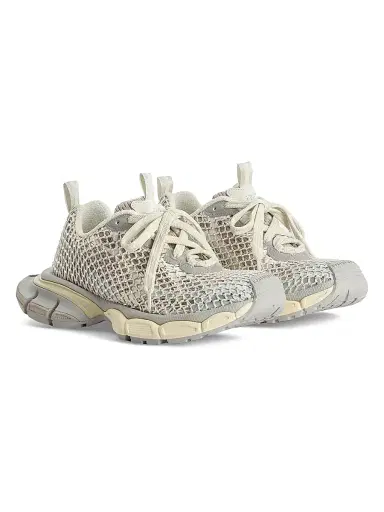Balenciaga Women's 3XL Fishnet Sneakers - Eggshell | Thumbnail 2 Balenciaga Women's 3XL Fishnet Sneakers - Eggshell | Thumbnail 2