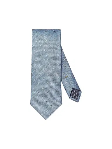 Eton Men's Floral Silk-Linen Tie | Thumbnail 1 Eton Men's Floral Silk-Linen Tie | Thumbnail 1