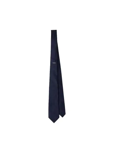 Prada Men's Silk Tie | Thumbnail 1 Prada Men's Silk Tie | Thumbnail 1