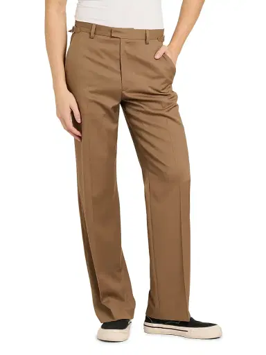 Rhude Men's Sienna Wool Trousers - Tan - Size 38 | Thumbnail 3 Rhude Men's Sienna Wool Trousers - Tan - Size 38 | Thumbnail 3