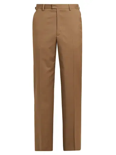 Rhude Men's Sienna Wool Trousers - Tan - Size 38 | Thumbnail 1 Rhude Men's Sienna Wool Trousers - Tan - Size 38 | Thumbnail 1