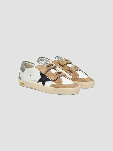 Golden Goose Baby Boy's, Little Boy's & Boy's Old School Leather Sneakers - White 10 (Toddler) | Thumbnail 2 Golden Goose Baby Boy's, Little Boy's & Boy's Old School Leather Sneakers - White 10 (Toddler) | Thumbnail 2