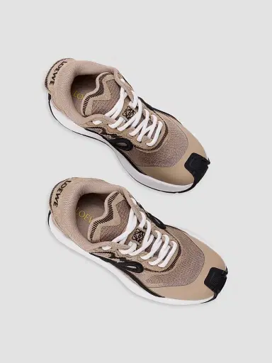 Loewe Women's Pogo Low-Top Sneakers - Beige Black White - Size 10 | Thumbnail 4 Loewe Women's Pogo Low-Top Sneakers - Beige Black White - Size 10 | Thumbnail 4
