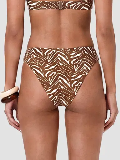 NICHOLAS Women's Salina Beaded Bikini Bottom - Abstract Animal | Thumbnail 3 NICHOLAS Women's Salina Beaded Bikini Bottom - Abstract Animal | Thumbnail 3