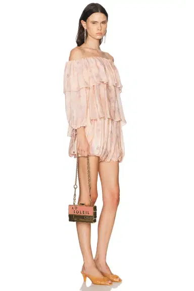 Chloe Au Soleil Brass Shoulder Bag | Thumbnail 2 Chloe Au Soleil Brass Shoulder Bag | Thumbnail 2