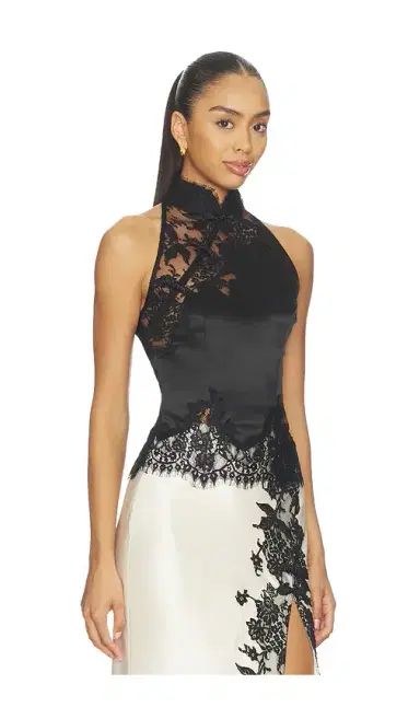 Sau Lee Elva Satin Top | Thumbnail 2 Sau Lee Elva Satin Top | Thumbnail 2