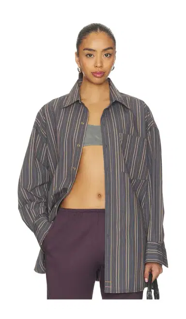 Free People X We The Free Freddie Striped Shirt | Thumbnail 1 Free People X We The Free Freddie Striped Shirt | Thumbnail 1