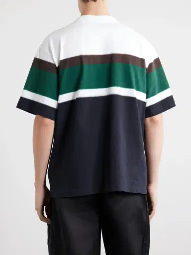 Sacai Chusen-Dyed Cotton-Jersey T-Shirt - Men | Thumbnail 4 Sacai Chusen-Dyed Cotton-Jersey T-Shirt - Men | Thumbnail 4