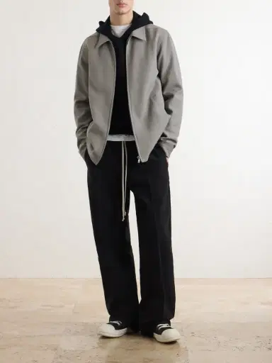 Rick Owens Brad Wool-Drill Jacket - Men | Thumbnail 2 Rick Owens Brad Wool-Drill Jacket - Men | Thumbnail 2