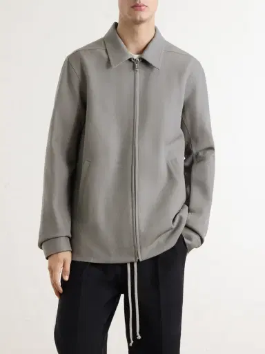 Rick Owens Brad Wool-Drill Jacket - Men | Thumbnail 3 Rick Owens Brad Wool-Drill Jacket - Men | Thumbnail 3