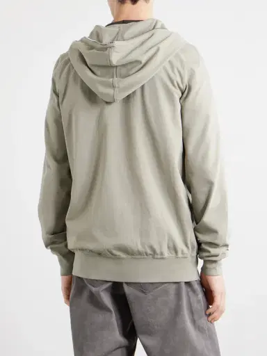 DRKSHDW by Rick Owens Gimp Cotton-Jersey Zip-Up Hoodie - Men | Thumbnail 4 DRKSHDW by Rick Owens Gimp Cotton-Jersey Zip-Up Hoodie - Men | Thumbnail 4