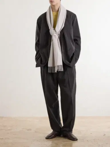 PIACENZA 1733 Roger Virgin Wool Scarf - Men | Thumbnail 3 PIACENZA 1733 Roger Virgin Wool Scarf - Men | Thumbnail 3