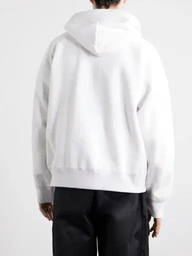 Sacai Cotton-Jersey Zip-Up Hoodie - Men | Thumbnail 4 Sacai Cotton-Jersey Zip-Up Hoodie - Men | Thumbnail 4