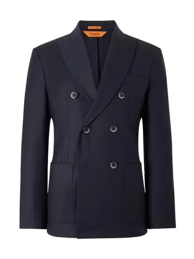 Barena Doria Double-Breasted Wool-Blend Blazer - Men | Thumbnail 1 Barena Doria Double-Breasted Wool-Blend Blazer - Men | Thumbnail 1