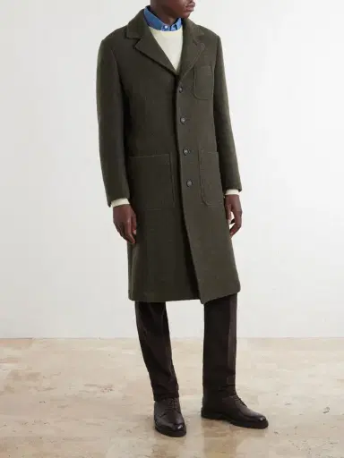 Massimo Alba Florio10 Virgin Wool Coat - Men | Thumbnail 3 Massimo Alba Florio10 Virgin Wool Coat - Men | Thumbnail 3
