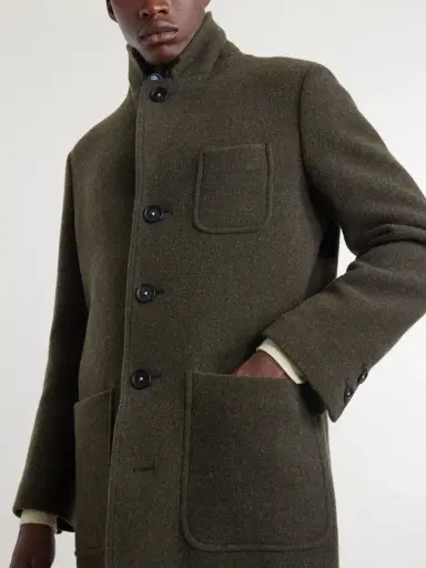Massimo Alba Florio10 Virgin Wool Coat - Men | Thumbnail 5 Massimo Alba Florio10 Virgin Wool Coat - Men | Thumbnail 5