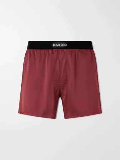 Tom Ford Silk-Blend Satin Boxer Shorts - Men | Thumbnail 2 Tom Ford Silk-Blend Satin Boxer Shorts - Men | Thumbnail 2