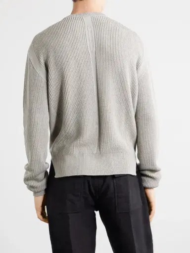 Rick Owens Fisherman Virgin Wool Sweater - Men | Thumbnail 4 Rick Owens Fisherman Virgin Wool Sweater - Men | Thumbnail 4