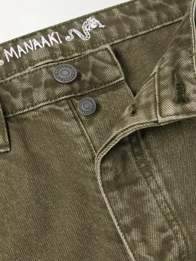 MANAAKI Pita Straight-Leg Garment-Dyed Jeans - Men | Thumbnail 6 MANAAKI Pita Straight-Leg Garment-Dyed Jeans - Men | Thumbnail 6