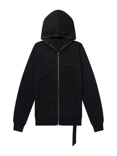 DRKSHDW by Rick Owens Gimp Cotton-Jersey Zip-Up Hoodie - Men | Thumbnail 1 DRKSHDW by Rick Owens Gimp Cotton-Jersey Zip-Up Hoodie - Men | Thumbnail 1