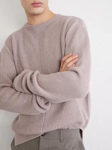 Rick Owens Fisherman Virgin Wool Sweater - Men | Thumbnail 5 Rick Owens Fisherman Virgin Wool Sweater - Men | Thumbnail 5