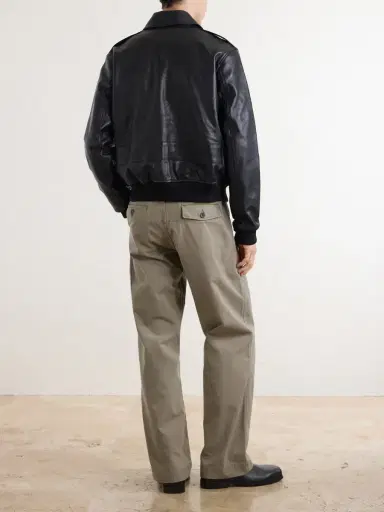 A.P.C. Gael Leather Jacket - Men | Thumbnail 4 A.P.C. Gael Leather Jacket - Men | Thumbnail 4